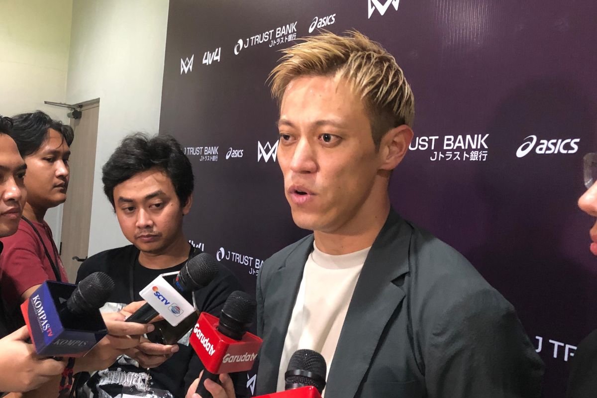 Keisuke Honda Yakin Jepang Akan Raih Kemenangan di Piala Dunia